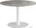 Feros 1310215120 Urban - Dining table Wit frame + Galaxy Marble HPL Tafelblad Ø120 cm