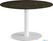 Feros 1310216120 Urban - Dining table Wit frame + Midnight Marble HPL Tafelblad Ø120 cm