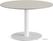 Feros 1310218120 Urban - Dining table Wit frame + Sand stone HPL Tafelblad Ø120 cm