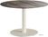 Feros 1310314120 Urban - Dining tafel frame zand + Riverwashed Wood HPL Tafelblad Ø120 cm