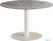 Feros 1310315120 Urban - Dining tafel frame zand + Galaxy Marble HPL Tafelblad Ø120 cm