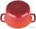 Ronde Braadpan | 4 liter | Rood | Vogue | GH305 4