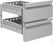 Ladenset | 2 lades voor lage koelwerkbank 650mm Standard Line | 7451.0195 Combisteel 1