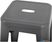 Bolero Stalen Bistro Barkruk Grijs (4 Stuks) - Bolero DM934 4
