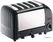 Dualit Vario broodrooster | 4 sleuven | zwart | 40344 | E266