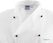 Whites Chicago unisex koksbuis korte mouw wit S | DL711-S 8