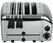 2 x 2 combi toaster | 4 sleuven | RVS | 42174 | Dualit | L139 2