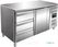 SARO Gekoelde Werkbank met 1 Deur en 1x Set van 3 Lades Model KYLJA 2130 TN 1