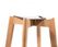 Essentials Keeve Barkruk Wit, Berkenhouten Frame en Kunststof Zitting, 53x47x119cm (LxBxH), 506F01SW 4