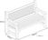 Rowlinson Naaldhouten Tuinbank - Rowlinson CG093 5