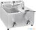 Buffalo dubbele friteuse 2x8L 6000W met timer | FC377 15