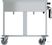 Combisteel 7178.1155 BAIN-MARIE TROLLEY 2/1 4