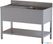Diamond L1411/D-SS2 Spoeltafel met 1 kuip en 1 afdruipblad links, met onderlegplank