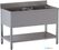 Diamond L1421/D-SX3 Spoeltafel 2 kuipen met onderlegplank