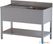 Diamond L1011/6D-SS1 Spoeltafel met 1 kuip en 1 afdruipblad links, met onderlegplank