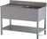 Diamond L1211/6D-SS2 Spoeltafel met 1 kuip en 1 afdruipblad links, met onderlegplank