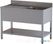 Diamond L1211/D-SS1 Spoeltafel met 1 kuip en 1 afdruipblad links, met onderlegplank