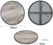 Bolero Rond Tafelblad van Glasvezel met Houteffect 580 Mm - DL486 4