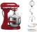 KitchenAid 5KPM5EER Professionele Planetaire mixer 4.8 liter  - Rood 2