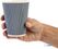 Fiesta koffiebekers ribbelwand blauwgrijs 340ml | GP434 9