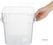 Vogue Hygiplas Polycarbonaat Vierkante Opslagcontainer 7Ltr - HY403 4