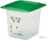 Cambro JN517 Safetrak IML polypropyleen voedselopslagbak 1/6 GN 150 mm 6