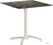 Feros 110151577 X Cross - In hoogte verstelbaar zand tafelonderstel + Galaxy Marble HPL Tafelblad 70x70 cm