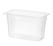 Hendi Gastronormbak 1/3 | 150 mm hoog | PP tranparant | koel/vries | 880210 4
