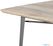 Bolero HZ809 Bistro Eettafel met Mangohouten Blad en Donkergrijze Poot 1450mm 5