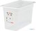 Cambro JN511 Safetrak IML polypropyleen voedselbewaarbak GN 1/3 200mm 2