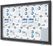 Syna Vergrendelbaar Notitiebord Outdoor met Gasveer 21x A4 RAL 7016 - SCT21XA4PHC7016JS