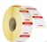 HENDI 850602 Voedselveiligheidsstickers, multifunctioneel, eenvoudig verwijderbaar , , Woensdag, Rood, 1000 st., 25x25mm