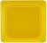 Cambro JN545 Safetrak IML polypropyleen afsluitdeksel geel 1/6 GN 2