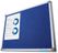 Scritto® Prikbord Vilt Blauw 90 X 120 cm - FBN90X120BLUE
