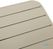 HZ821 Bolero Amalfi Vierkante Gelat Staal Inklapbare Tafel Taupe 700mm 3