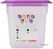 Cambro JN514 Safetrak IML polypropyleen voedselopslagbak 1/4 GN 150mm 8