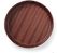 Hendi Dienblad Mahonie - Rond 360x30 mm - antislip - Woodform - 507766 5