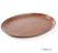 Hendi Dienblad Mahonie | Ovaal 230x160 mm | antislip | Woodform | 507964 2