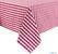 Mitre Comfort Gingham tafelkleed rood-wit 132 x 132cm | HB582