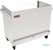 Diamond MEX-RG3/N Onderstel RVS op wielen voor vitrine VBE-311/N