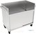 Diamond MEX-RG3/N Onderstel RVS op wielen voor vitrine VBE-311/N 2