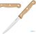 Olympia steakmessen | rvs & houten heft | 21,5cm | C136