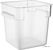 Vogue Hygiplas Polycarbonaat Vierkante Opslagcontainer 7Ltr - HY403