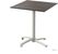 Essentials X Cross Terrastafel Zand Frame + Midnight Marble HPL 70x70 cm - 110091677