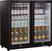 Backbar koeler - 2 deurs - zwart - deurslot - LED verlichting - ventitator - 0 – 10 ℃ - elektronische thermostaat - Husky C2-865-BK-NL-HU 4