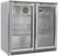AlFresco Outdoor Backbar koeler - volledig RVS - 2-deurs - deurslot - LED-verlichting - ventitator - 0 tot 10 ℃ - elektronische thermostaat - Husky C2AF-HS-STEEL 5