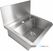 RVS WASBAK 1 KRAAN 600MMINCLUSIEF AFVOERPLUG En SPATSCHERM - Combisteel 7013.4600 3