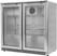 AlFresco Outdoor Backbar koeler - volledig RVS - 2-deurs - deurslot - LED-verlichting - ventitator - 0 tot 10 ℃ - elektronische thermostaat - Husky C2AF-HS-STEEL 4