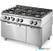 Mastro Gasselector Op Statische Gas Oven Gn 2/1 En Afgesloten Kast, 6 Branders | VS70120CFG 1
