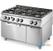 Mastro Gasselector Op Statische Gas Oven Gn 2/1 En Afgesloten Kast, 6 Branders | VS90120CFG 1